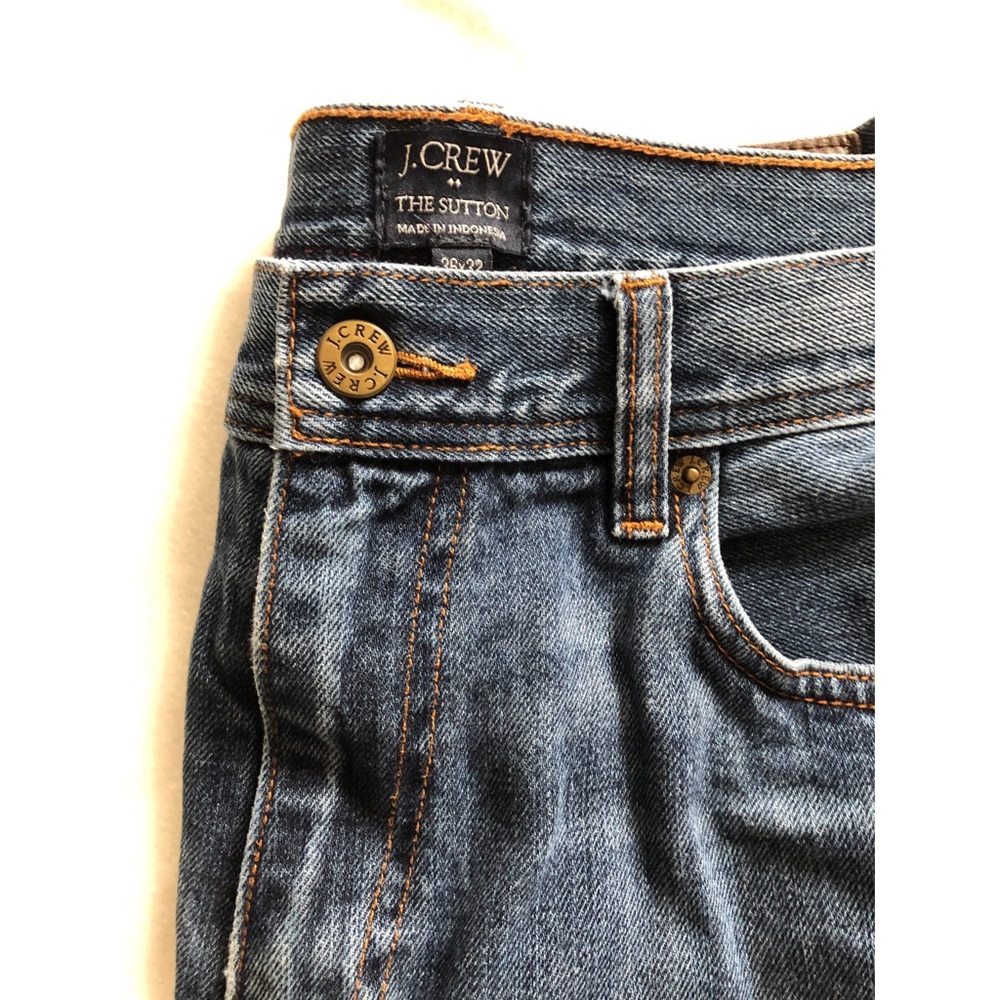 Men’s J. Crew The Sutton Jean Darker Wash 36x32